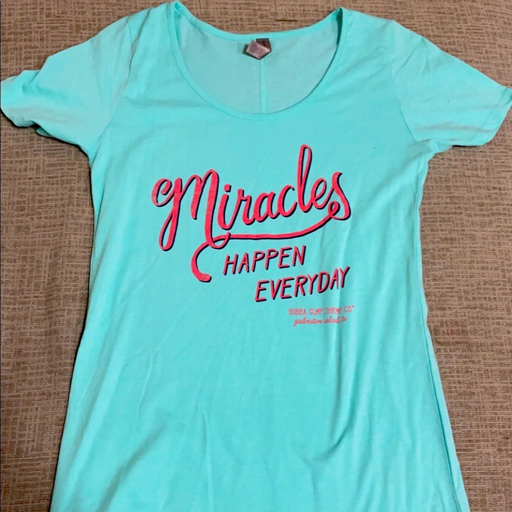 Miracles Happen t-shirt from Bubba Gump Restaurant
